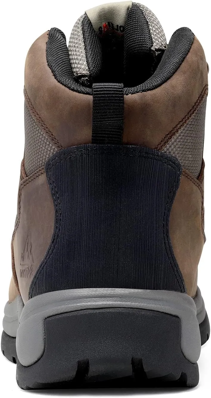 NORTIV 8 Steel Toe Work Boots for Men Waterproof Slip Resistant Safety Construction Boots ROCKFOR