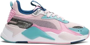 Puma Kids Girls Rs-X Aurora Glitter Lace Up Sneakers Shoes Casual - Pink - Size 6 M