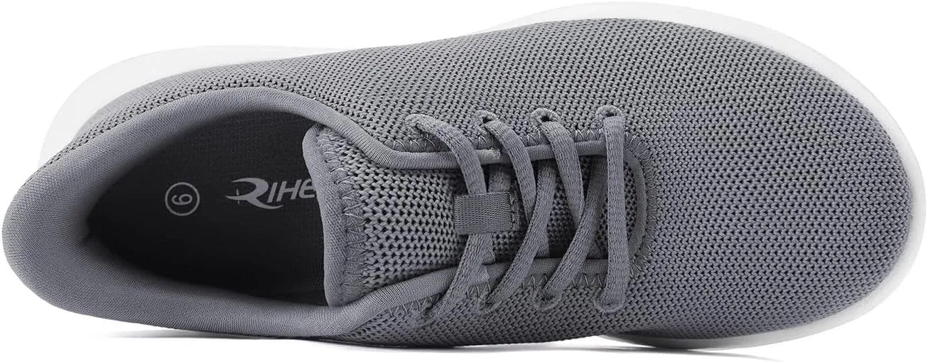 Rihero Womens Walking Shoes Athletic Tennis Running Shoes Non Slip Lightweight Gym Casual Sneakers