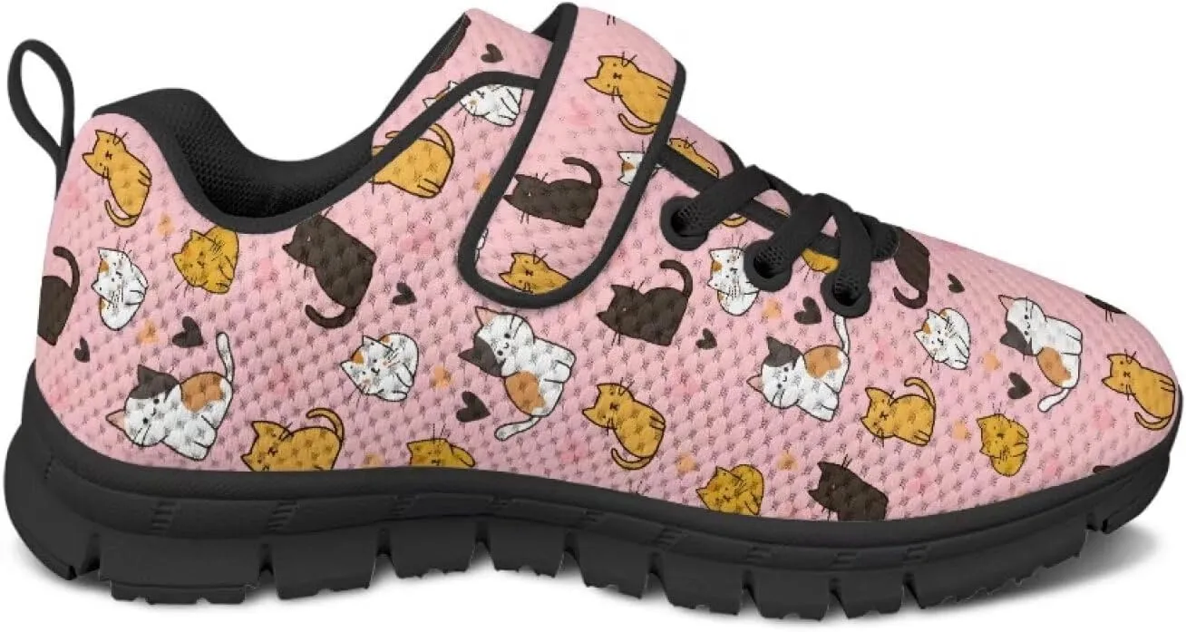 Running Shoes for Girls Pink Kids Tennis Shoes School Casual Sneakers