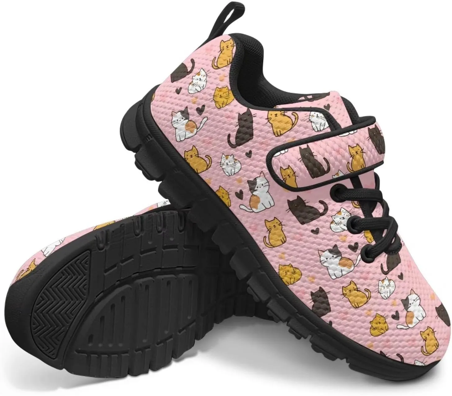 Running Shoes for Girls Pink Kids Tennis Shoes School Casual Sneakers