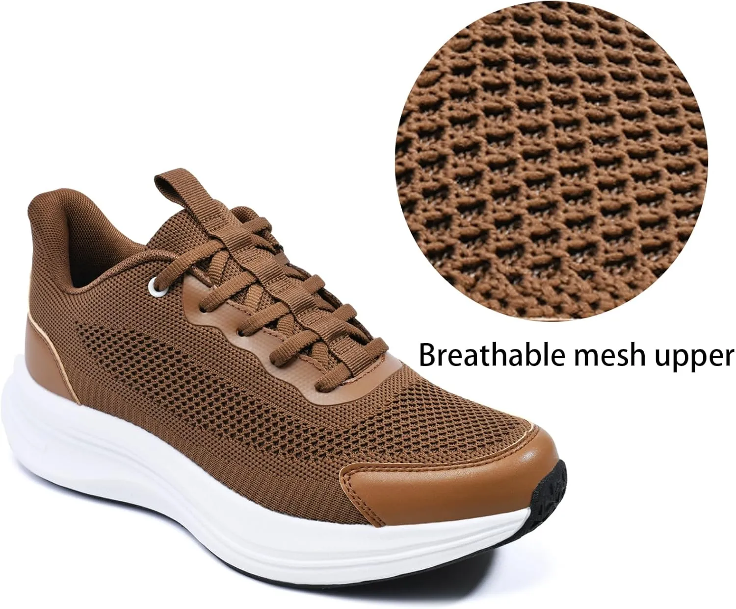 Running Shoes for Men Slip On Walking Shoes Tennis Gym Workout Shoes Breathable Non Slip Cushioning Sneakers