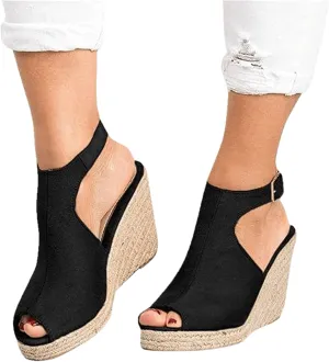 Sandals For Women Dressy Summer,Womens Chunky Heel Party Ankle Strap High Heel Sandal Casual Open Toe Strappy Sandal