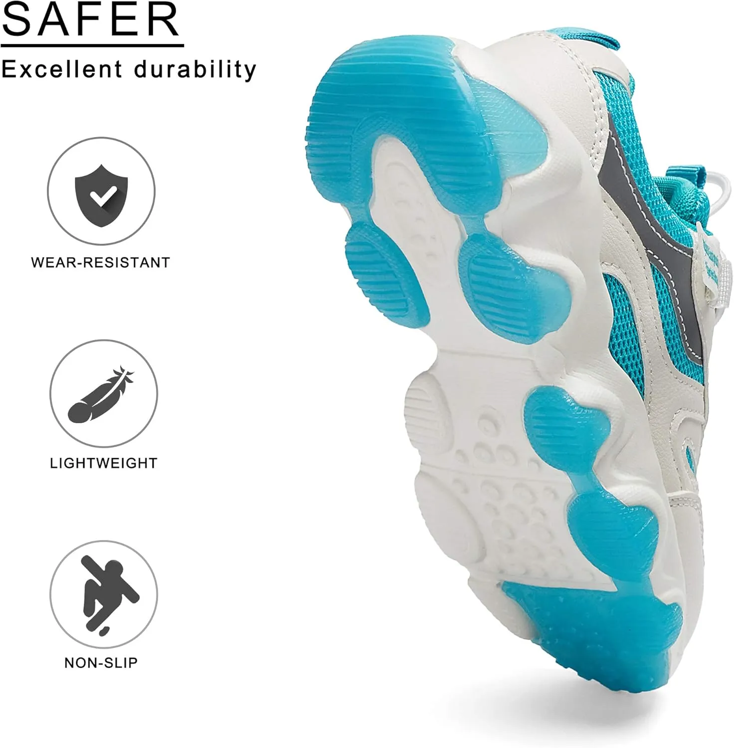 Santiro Boys Tennis Shoes Lightweight Fashion Kids Girls Sneakers