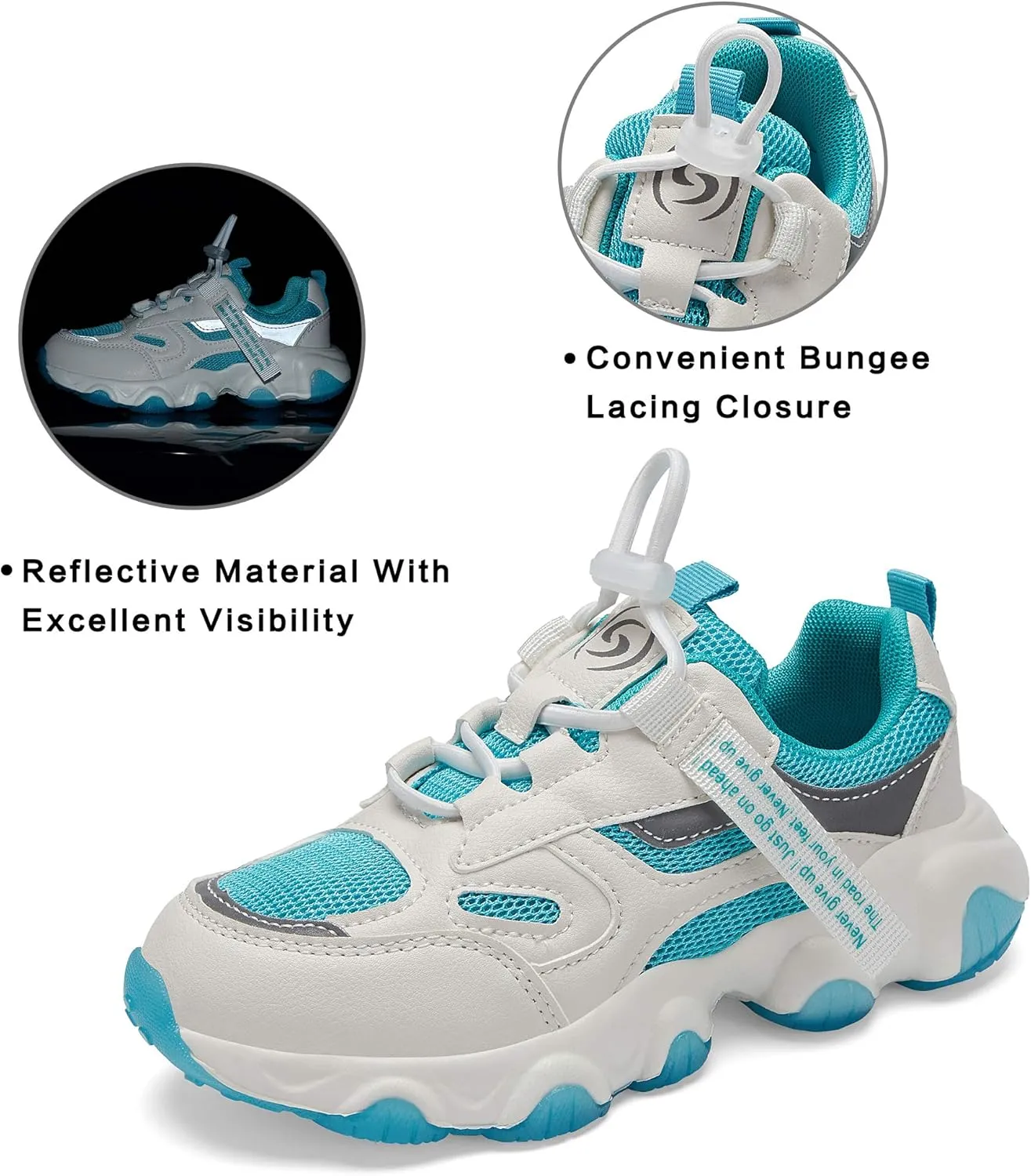 Santiro Boys Tennis Shoes Lightweight Fashion Kids Girls Sneakers
