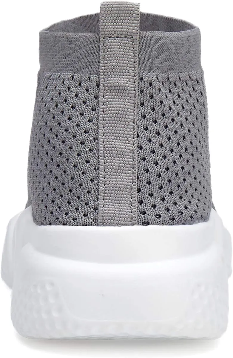 Santiro Women Slip on Sneakers Lightweight Knit Walking Casual Running Athletic Shoes