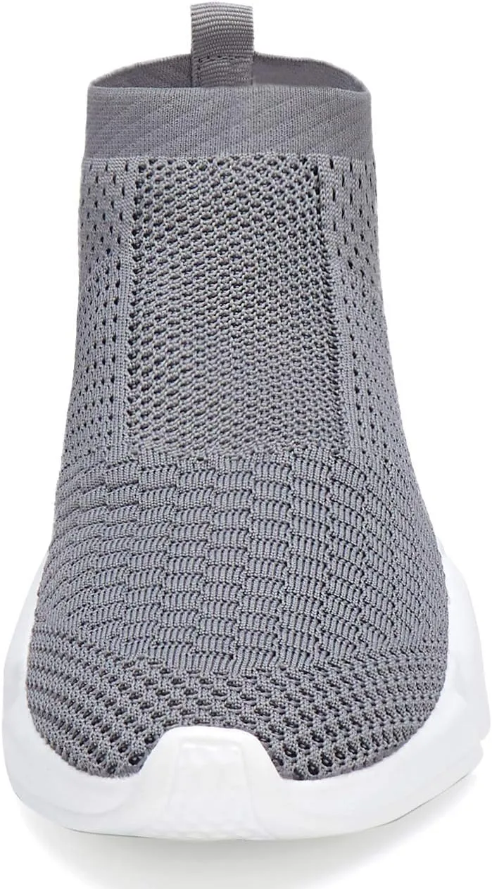 Santiro Women Slip on Sneakers Lightweight Knit Walking Casual Running Athletic Shoes