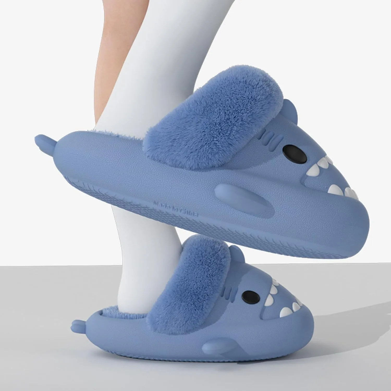 Sharklas Polares, Sharklas De Invierno Shark Slides, Anti-Slip Shark Cloud Slippers, Shark Sandals For Kids Girls Boys