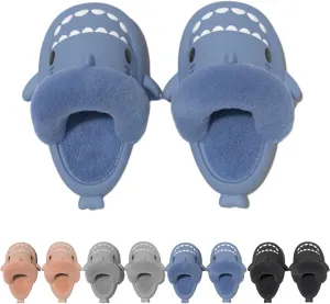 Sharklas Polares, Sharklas De Invierno Shark Slides, Anti-Slip Shark Cloud Slippers, Shark Sandals For Kids Girls Boys
