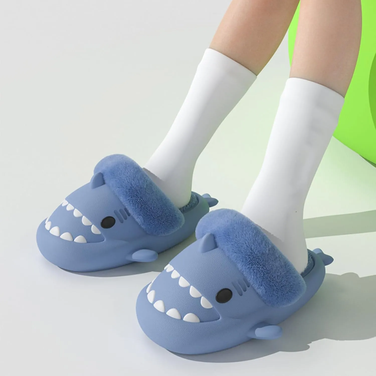Sharklas Polares, Sharklas De Invierno Shark Slides, Anti-Slip Shark Cloud Slippers, Shark Sandals For Kids Girls Boys