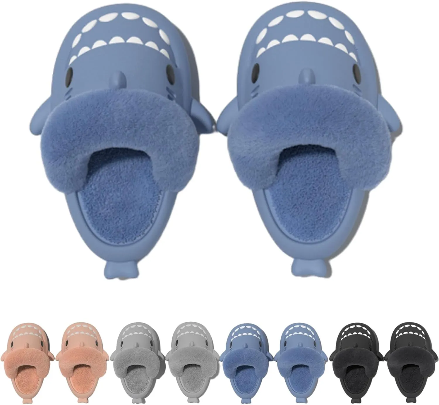 Sharklas Polares, Sharklas De Invierno Shark Slides, Anti-Slip Shark Cloud Slippers, Shark Sandals For Kids Girls Boys