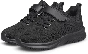 SILLENORTH Boys Girls Sneakers Slip on Lightweight Breathable Kids Running Walking Shoes for Toddler/Little Kid/Big Kid