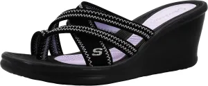 Skechers Cali Women's Rumblers-Beautiful People Wedge Sandal