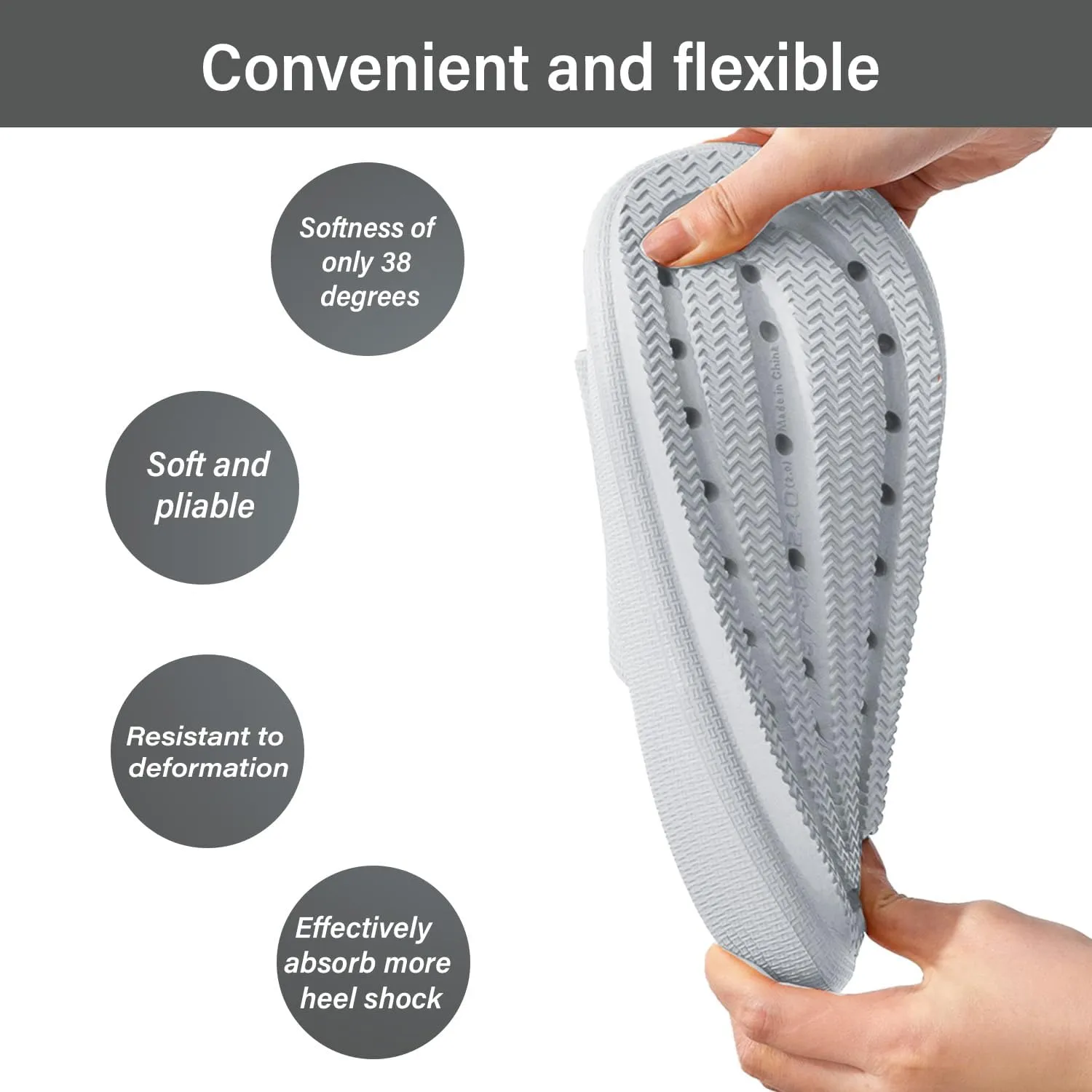 Slides Pillow Slippers for Women and Men Non Slip Quick Drying Shower Slides Bathroom Sandals | Thick Sole | Anti-Slip Cloud Slippers Lightweight Spa Open Toe Shower Sandals | Indoor & Outdoor
