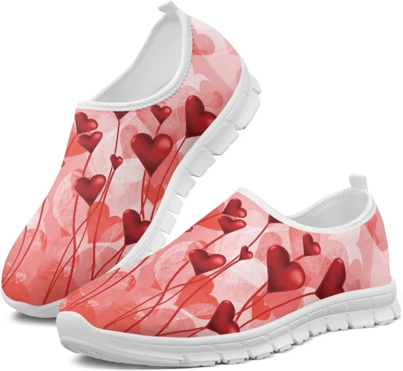 Sneakers for Women Low Top Shoes Womens Lightweight Tennis Loafers Slip on Casual Outdoor Workout Flats All Seasons White Sole