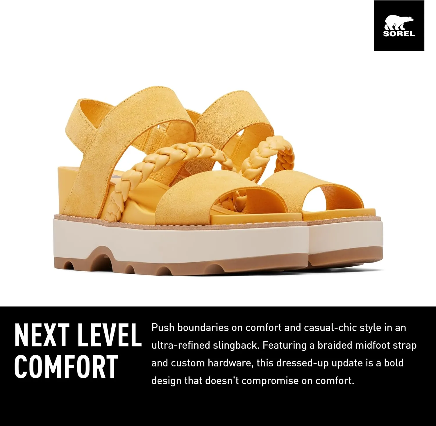 Sorel Women's Joanie IV Slingback Wedge Sandals
