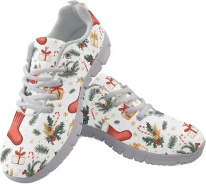 Sports Tennis Shoes for Women Running Causal Shoe Teens Girls Outdoor Travel Sneakers Walking Low Heel Lace up Breathable Lightweight