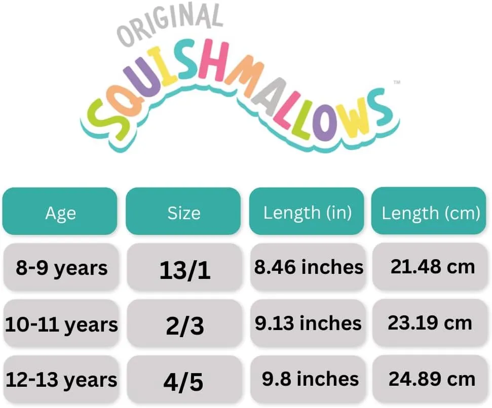 Squishmallows Slides Open Toe Sandals - Girl Boys Women Summer Beach Water Pool Shoes (sizes 13-5 Kids / 5-10 Adults)
