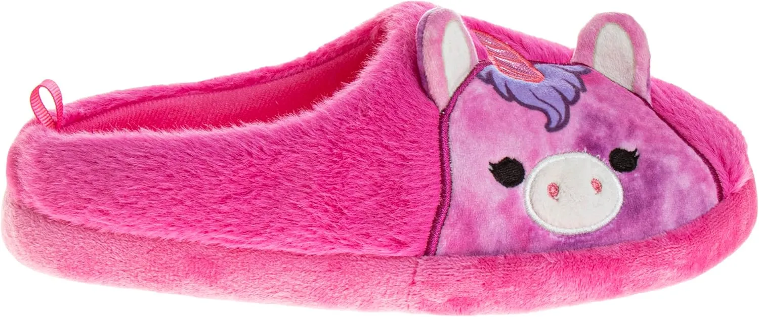 Squishmallows Slipper Sandals Closed Toe Lightweight Warm - Scuff Slippers Soft Aline Clog House Shoes for Kids and Adults (Little Kid/Big Kid/Adult)