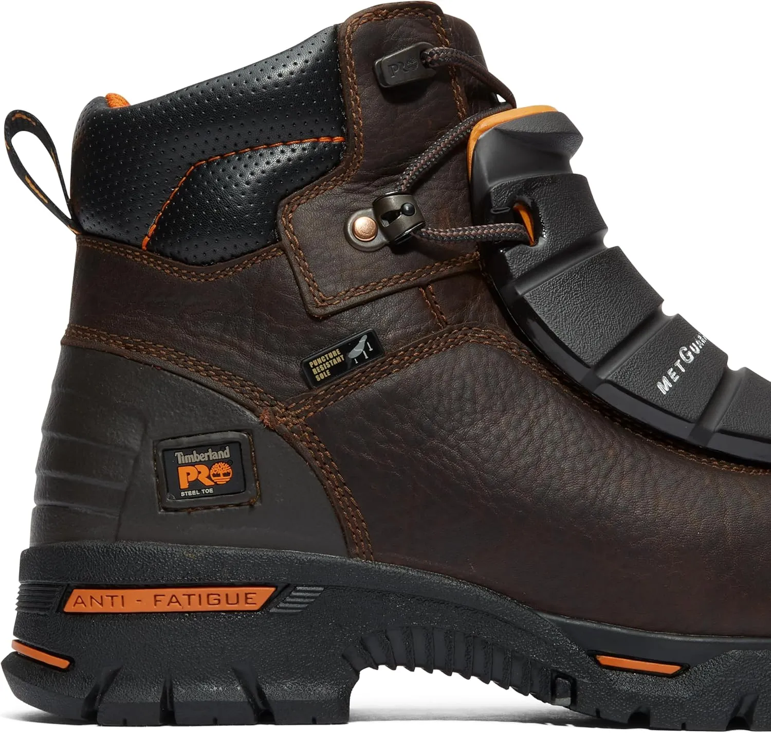 Timberland PRO Men's Endurance 6 Inch Steel Safety Toe Puncture Resistant External Metguard Industrial Work Boot