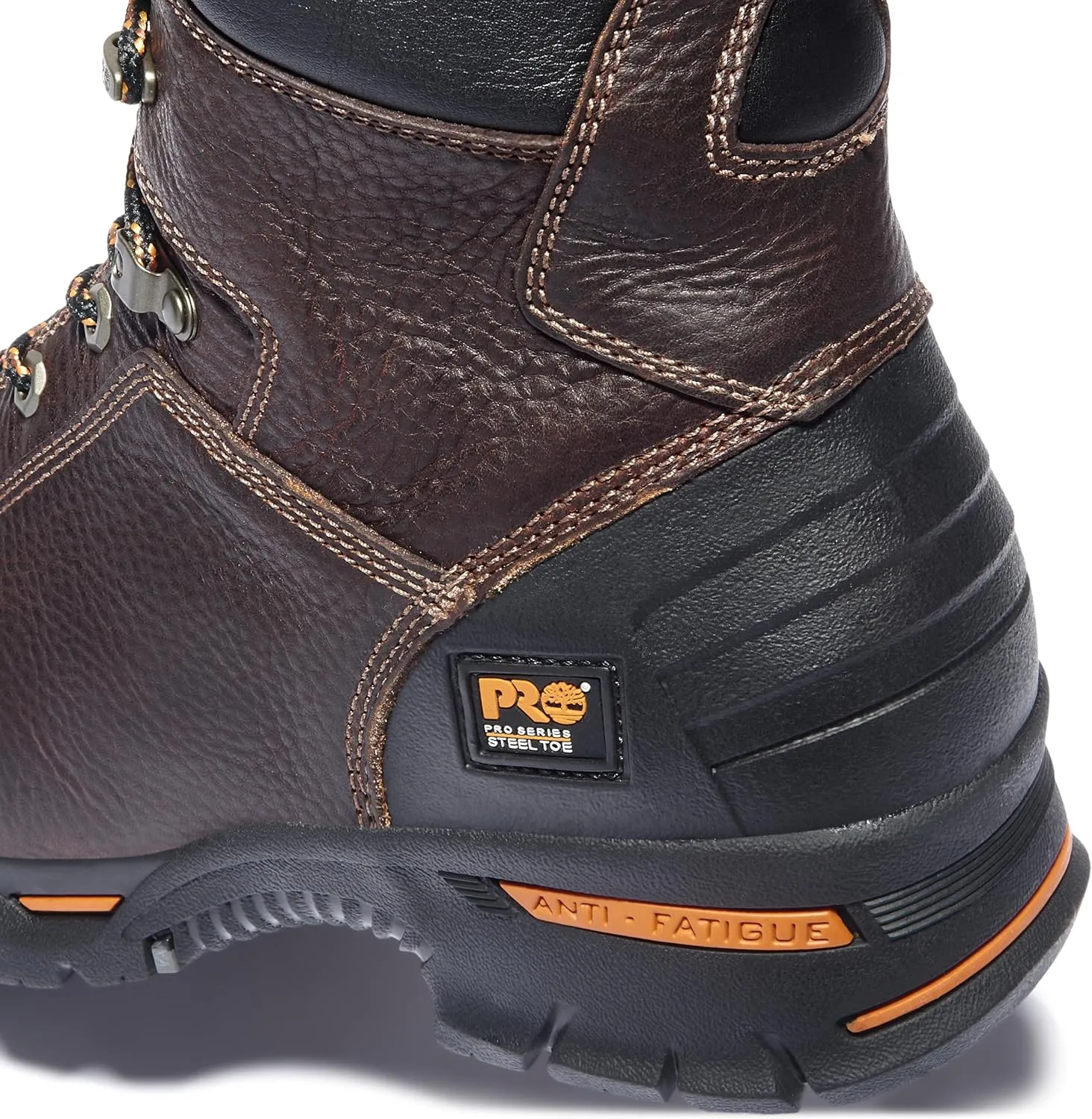 Timberland PRO Men's Endurance 8 Inch Steel Safety Toe Puncture Resistant Industrial Work Boot