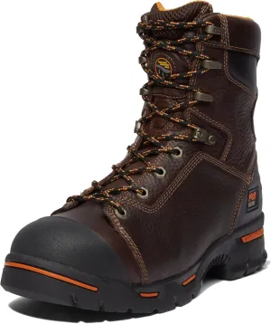 Timberland PRO Men's Endurance 8 Inch Steel Safety Toe Puncture Resistant Industrial Work Boot