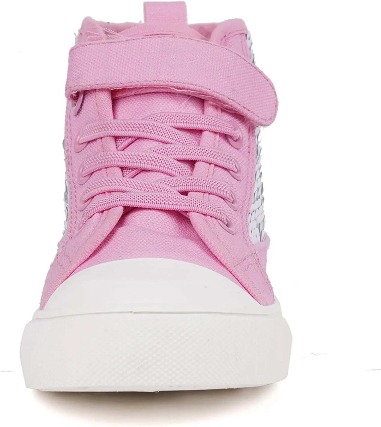 Toandon Kids Adorable Fashion High Top Casual Canvas Sneakers