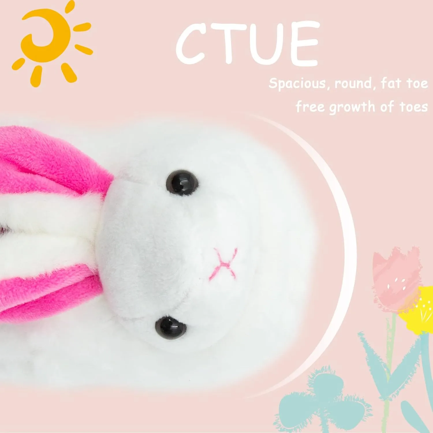 Toddler Girls Fuzzy Slippers Unicorn Tie Dye Fluffy Sandals Cartoon Cute Warm Cozy Plush Slip on Kids House Slippers