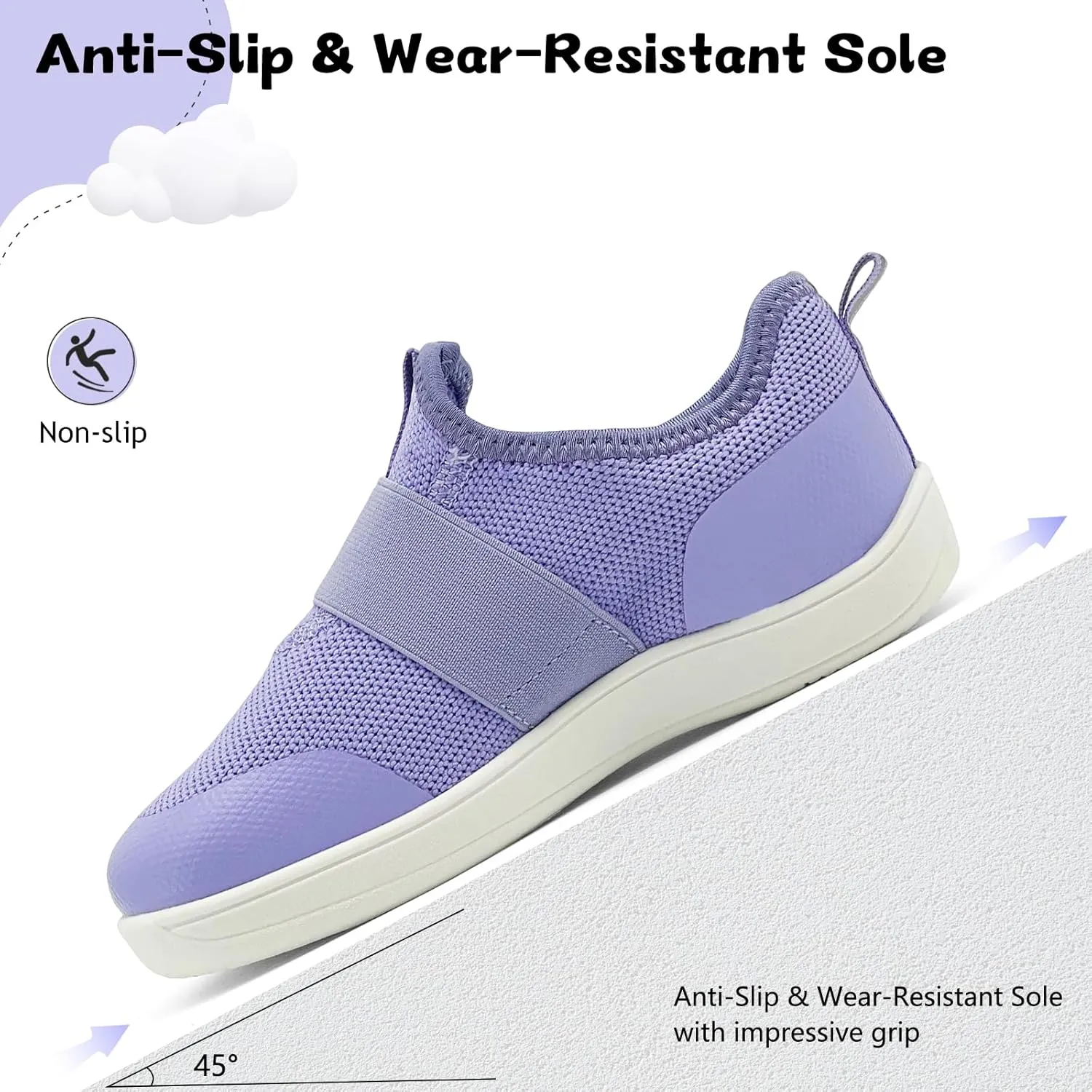 Toddler Shoes for Girls Boys Low Top Slip On Kids Casual Sneakers Comfor Lightweight Running Tennis Sports Shoes