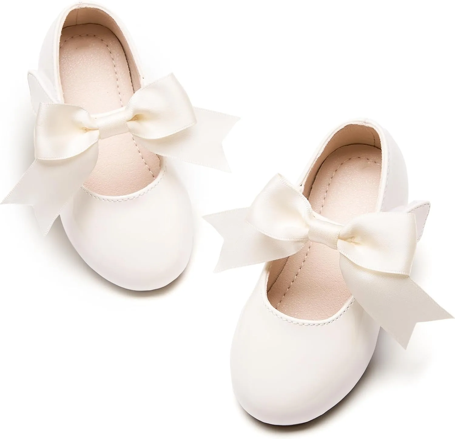 Tollder Girl Dress Shoes - Little Girl Ballet Flats for Wedding Party