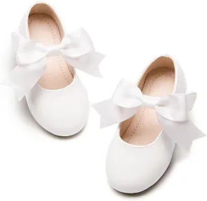 Tollder Girl Dress Shoes - Little Girl Ballet Flats for Wedding Party