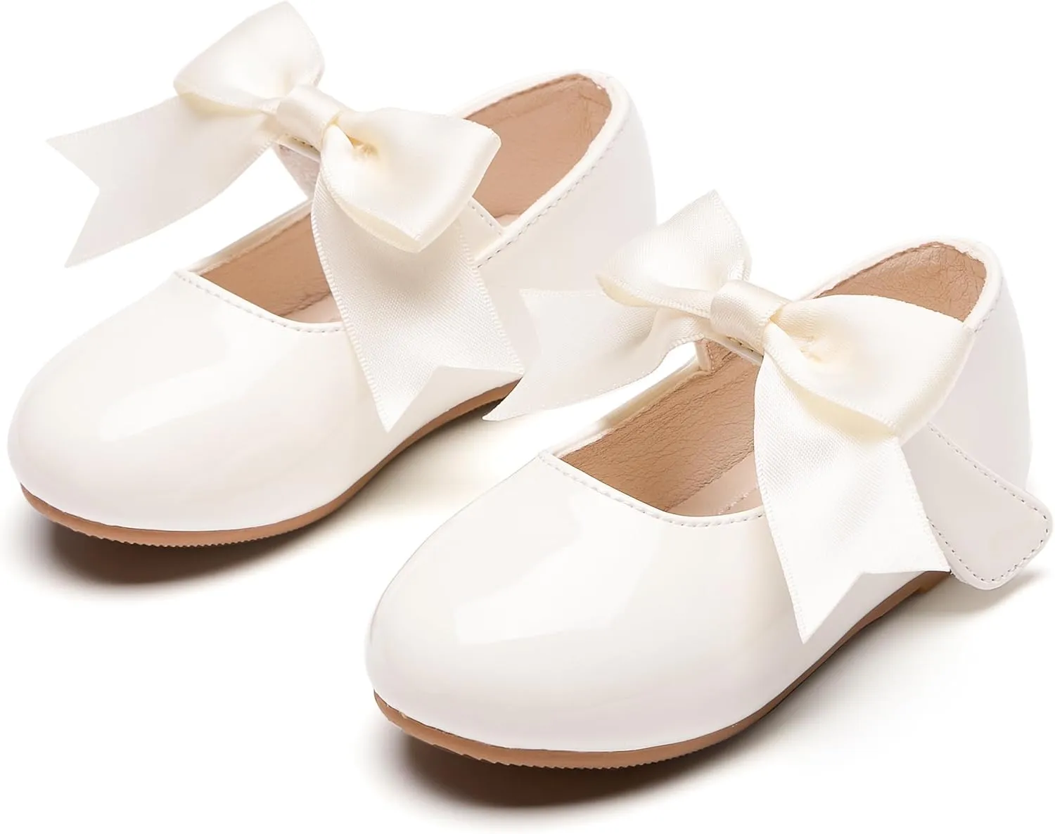 Tollder Girl Dress Shoes - Little Girl Ballet Flats for Wedding Party