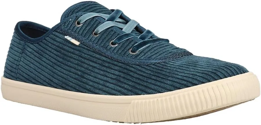 TOMS Womens Carmel Sneakers Shoes Casual - Blue