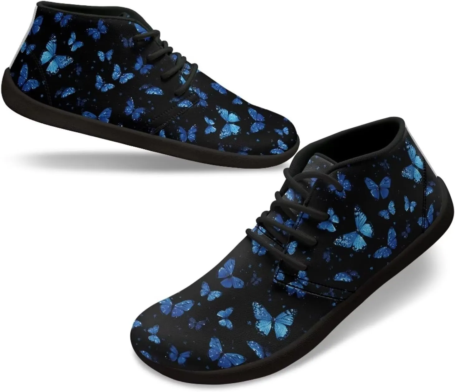 Trendy Womens Barefoot Shoes Leather Shoes for Women Low Top Sneakers
