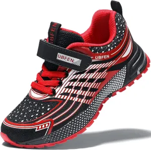 UBFEN Kids Sneakers Boys Girls Tennis Shoes for Running Athletic Walking Gym Sports Lightweight Breathable