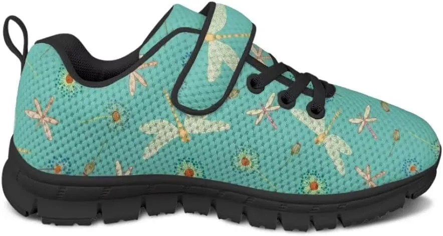 Unisex-Child Sneakers Hook and Loop Hiking Running Shoes with One Strap Toddler Lightweight Running Sneakers