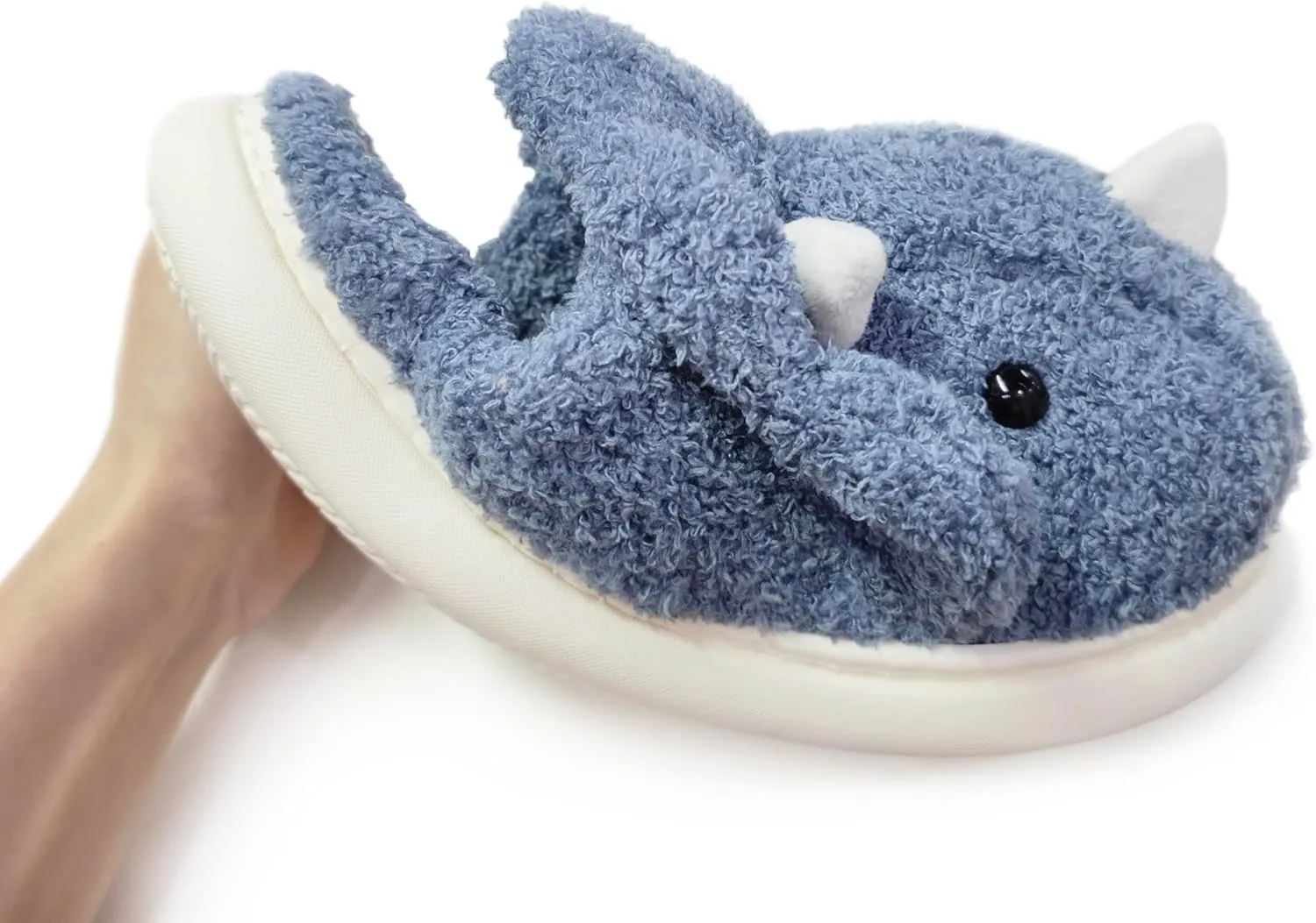 Unisex Dinosaur Slippers Plush House Slippers Soft Sandals Indoor & Outdoor Fuzzy Winter Slippers 2024