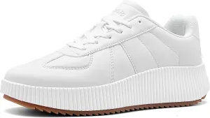 UUBARIS Women's Chunky Platform Fashion Sneakers Dressy Casual Walking Shoes Comfort Tennis Shoes