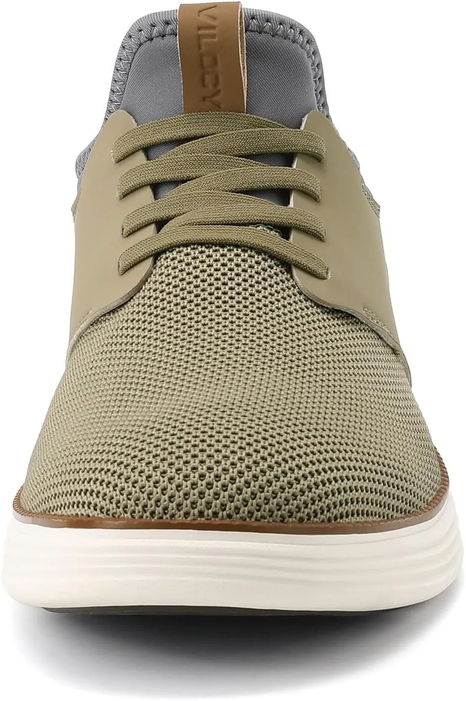 VILOCY Mens Slip On Casual Dress Shoes Hands Free Fashion Sneakers Mesh Tennis Walking Work Shoes Comfortable Breathable Lightweight Non Slip