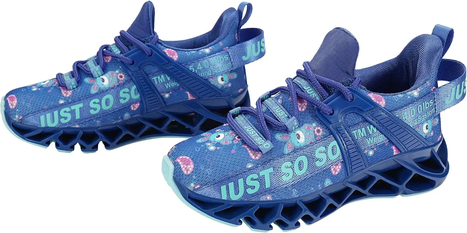 Vivay Kids Girls Shoes Boy Tennis Sport Running Sneakers Casual Walking Fashion Sneakers