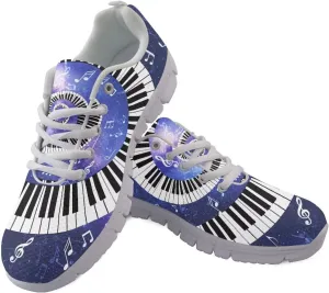 Walking Shoes for Womens Girls Lace Up Lightweight Tennis Shoes Casual Mesh Running Sneakers