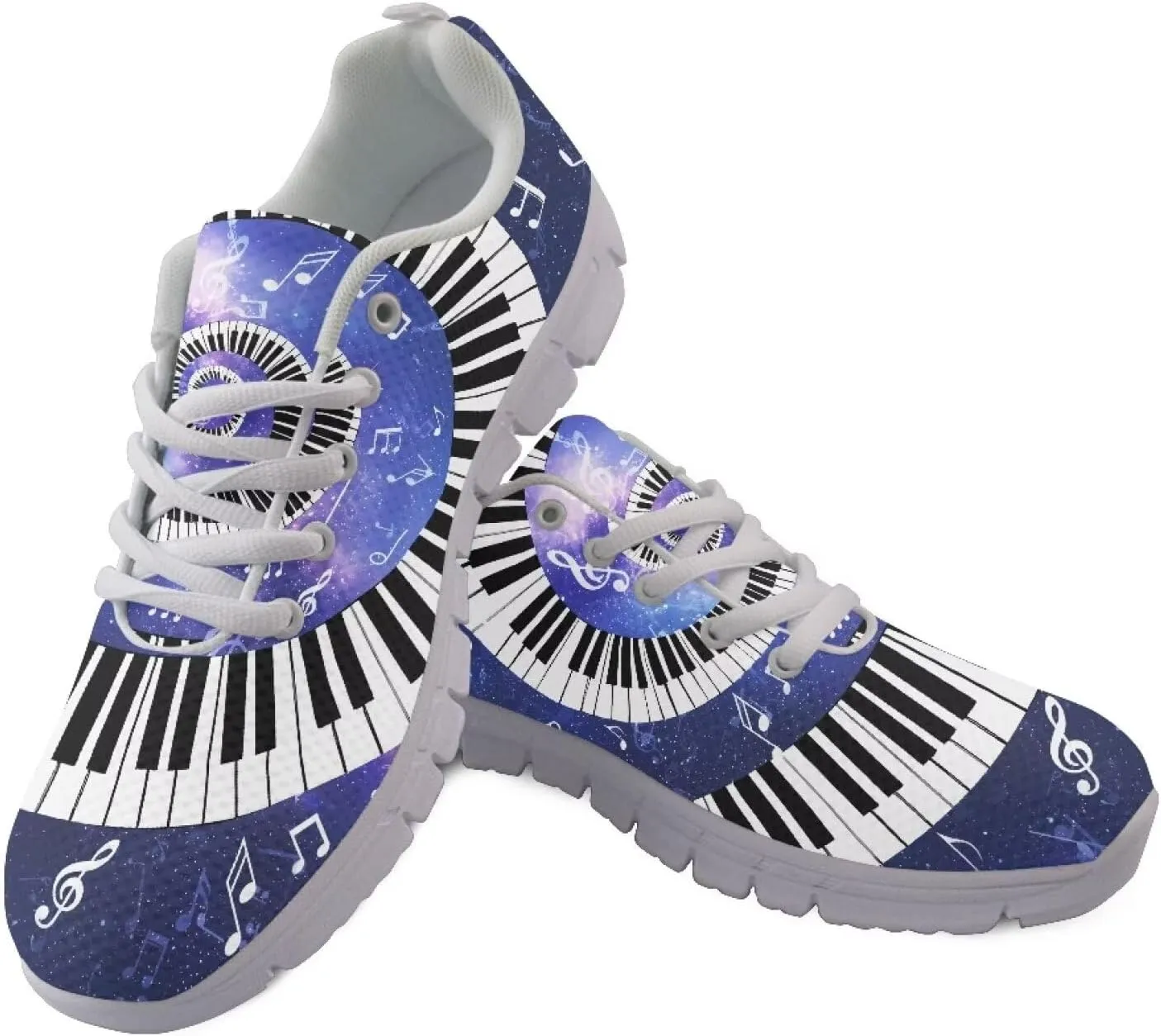 Walking Shoes for Womens Girls Lace Up Lightweight Tennis Shoes Casual Mesh Running Sneakers