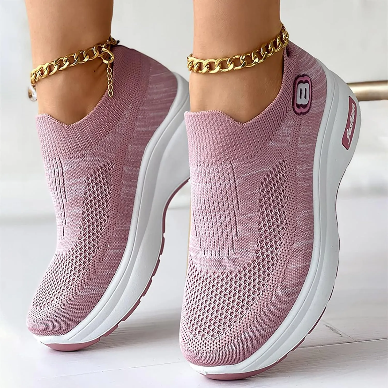 Women Sneakers Black and White Women's Slip On Shoes Size 11 Wide Women's Tennis Shoes Size 7 Wide Black Tennis Shoes Women Slip Ons Zapatillas De Tacon para Mujer