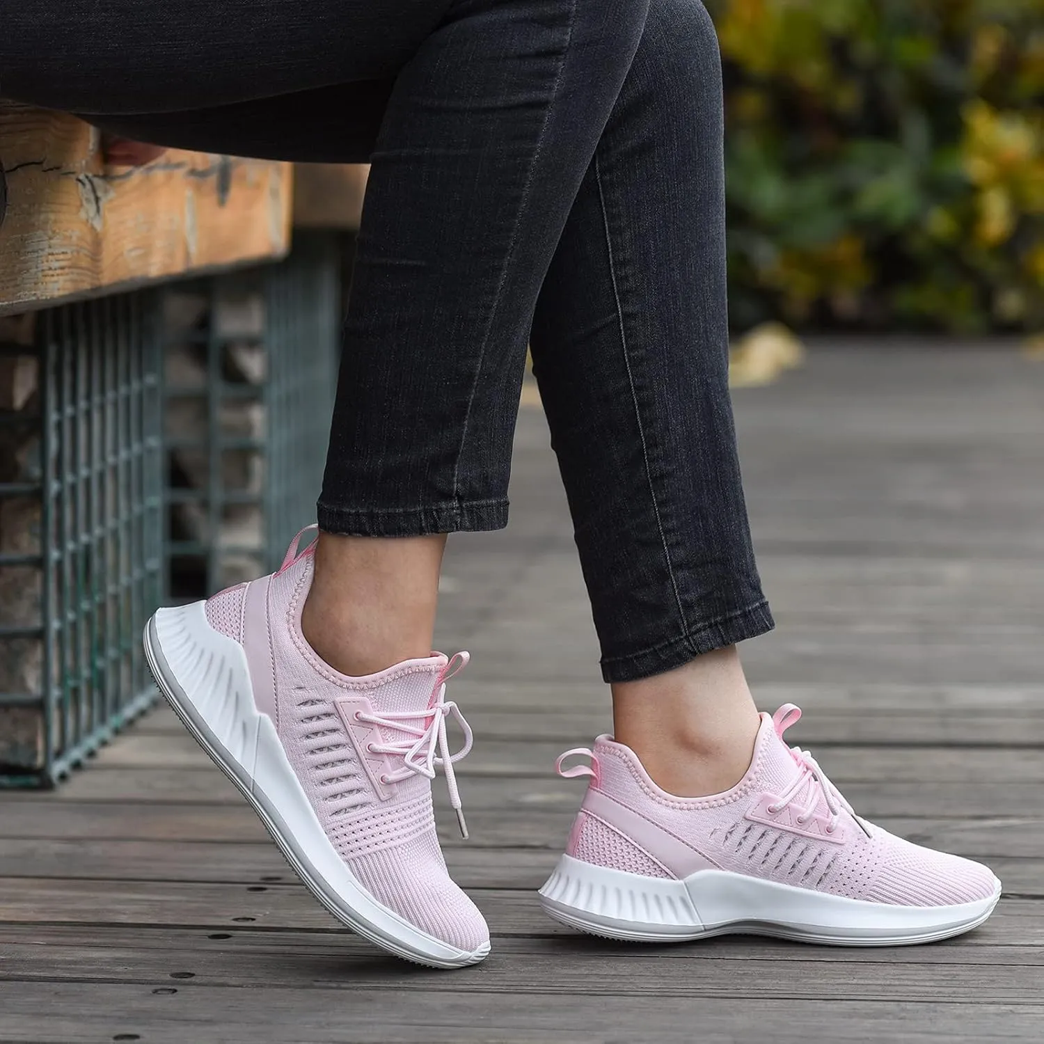 Women's Breathable Running Shoes – Lightweight, Comfortable Sneakers for Walking & Workouts