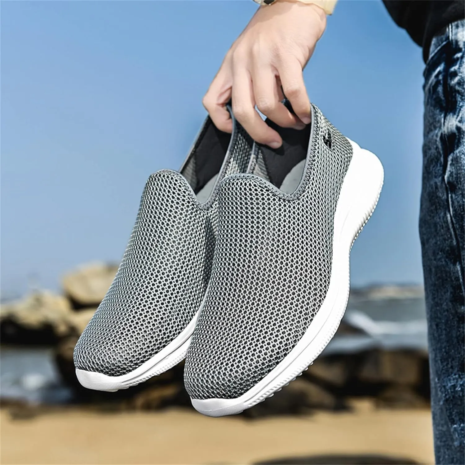 Womens Running Shoes Lightweight Tennis Shoes Non Slip Mens Tennis Shoes Walking Casual Work Shoes Women's Fashion Sneakers Platform Tennis Shoe Casual Loafers