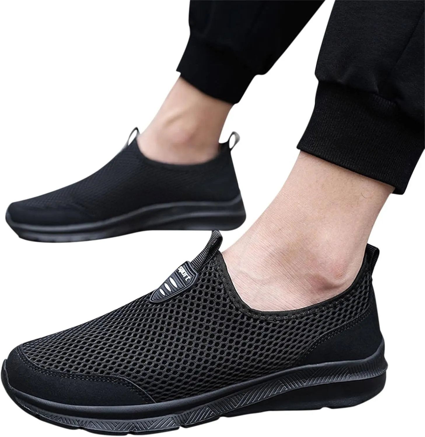 Women's Slip on Walking Shoes Tennis Lightweight Gym Running Shoes for Men Walking Men Shoes Casual Black Platform Sneaker Red Tennis Shoe Loafers Casual Slip On