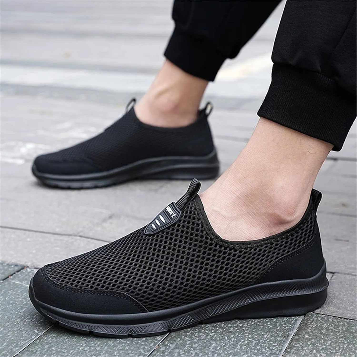 Women's Slip on Walking Shoes Tennis Lightweight Gym Running Shoes for Men Walking Men Shoes Casual Black Platform Sneaker Red Tennis Shoe Loafers Casual Slip On