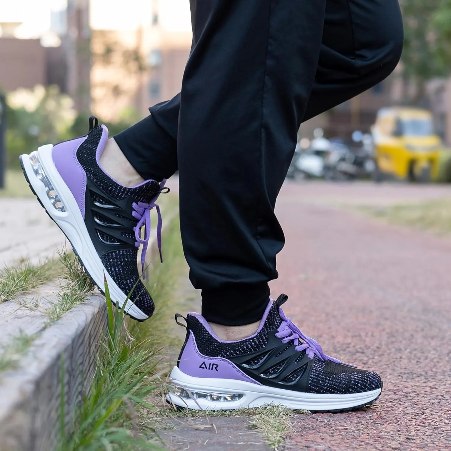 Womens Tennis Shoes Air Slip On Walking Shoes Lightweight Athletic Gym Running Fashion Sneakers