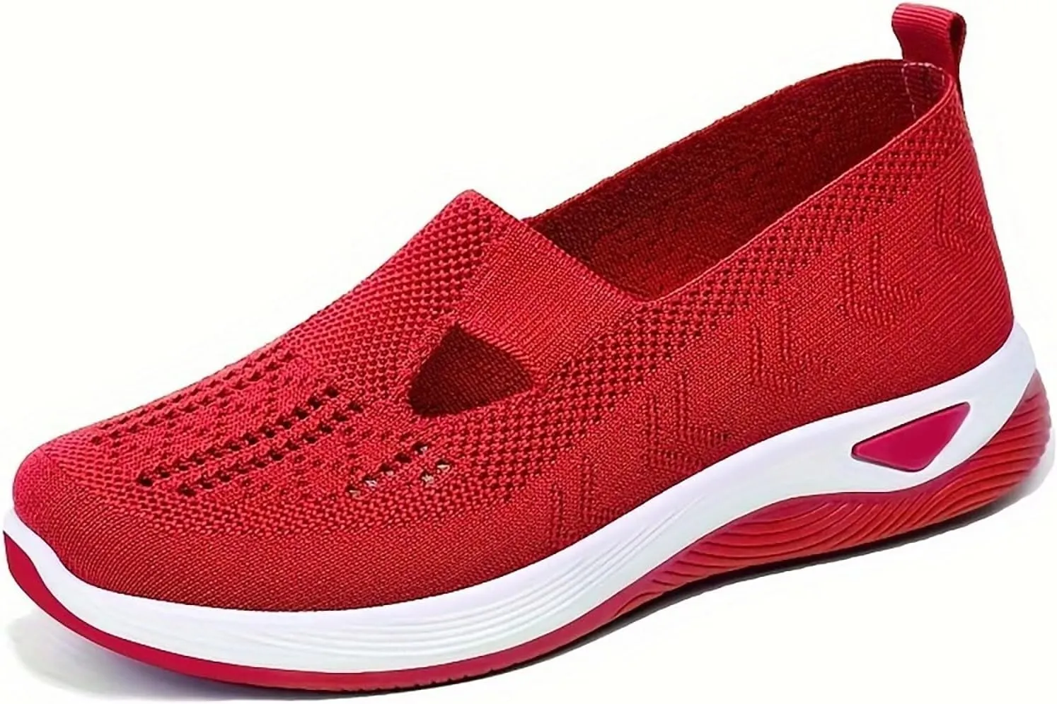 Women's Woven Orthopedic Breathable Soft Shoes Tennis Shoes Womens Sports White Casual Shoes Walking Sneakers Steel Toe Tennis Shoe Loafers Casual Slip On