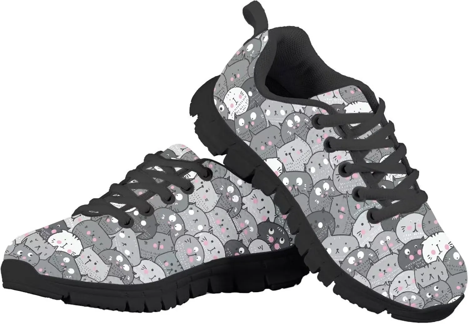 Ystardream Girls Running Shoes Mesh Fitness Shoe Indoor Training Sneaker Lightweight Outdoor Sports Athletic Tennis Shoes